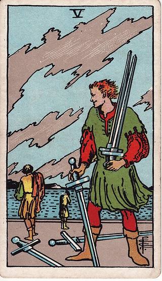 Five of Swords tarot card